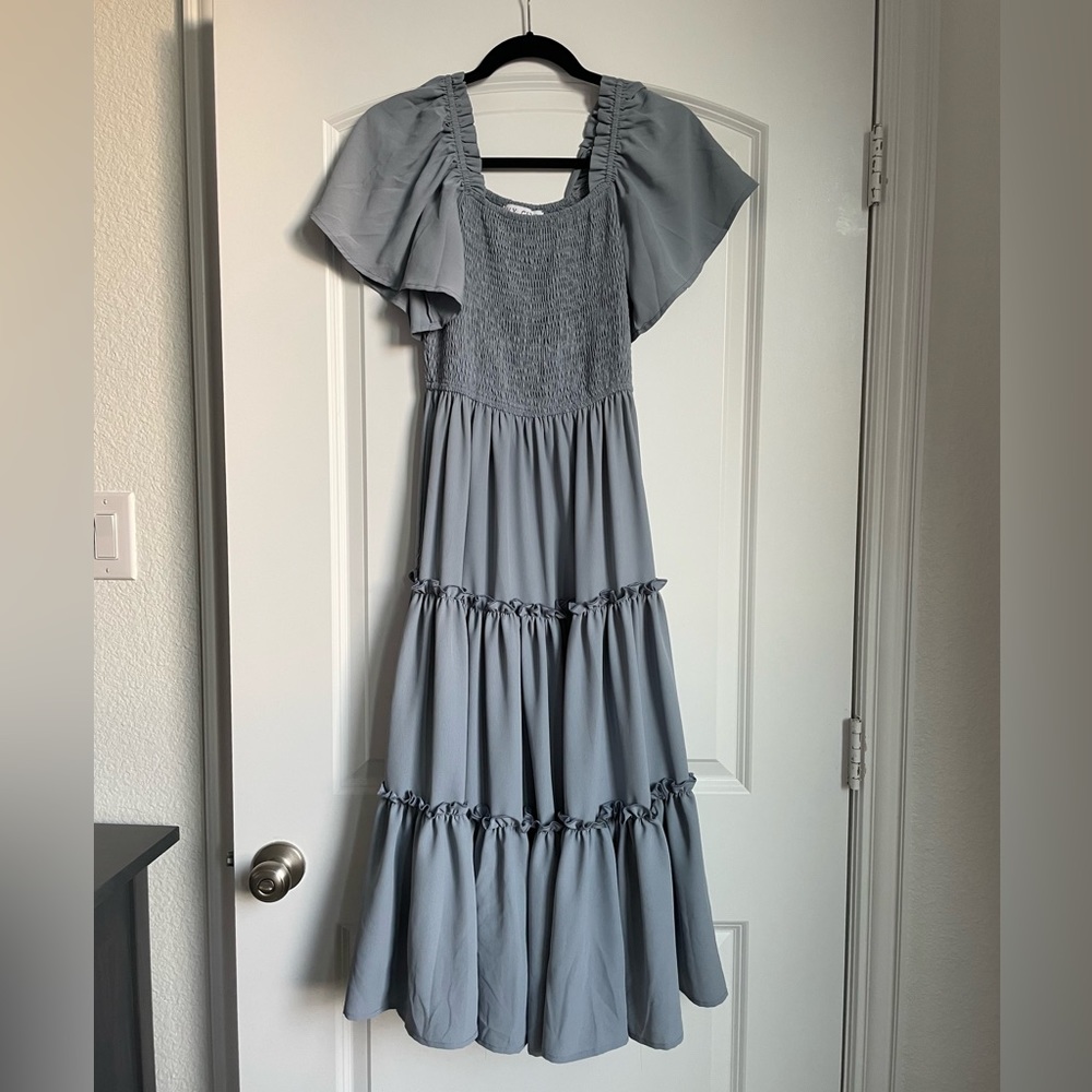 Ivy City Co Blue Luna dress XS EUC/Like new